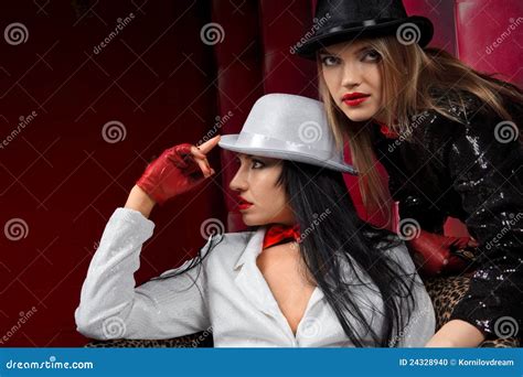 Cabaret performers stock photo. Image of entertainment - 24328940