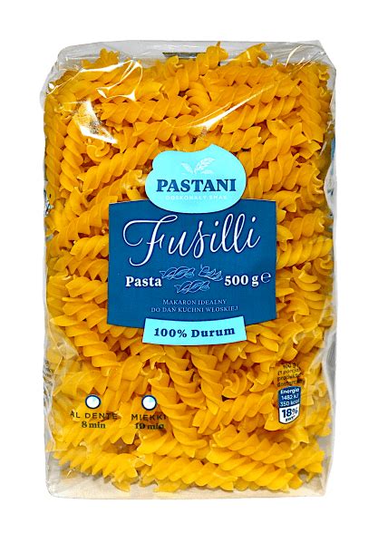 Pastani Makaron Fusilli świderki 500g AsterBis