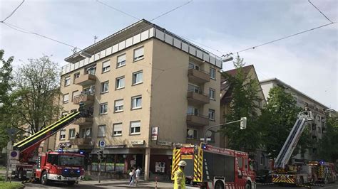 Brand in Heilbronner Weststraße löst Großeinsatz aus Hausbewohner mit