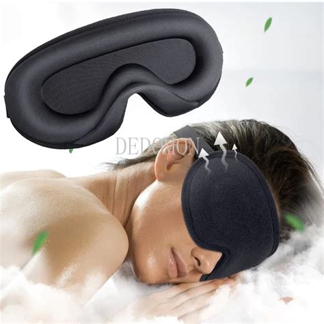 D Sleep Mask Eyeshade Block Out Light Sleeping Aid Eyepatch Sleeping