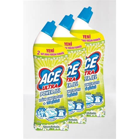 Ace Ultra Yoğun Kıvamlı Çamaşır Suyu Limon Tazeliği 750 Ml Fiyatı