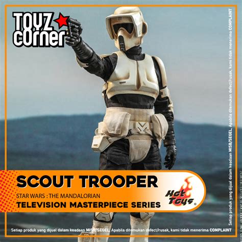Jual Toyz Corner Hot Toys Tms Tms Scout Trooper The Mandalorian Shopee Indonesia