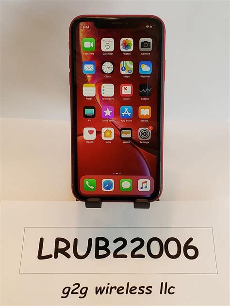 Apple IPhone Xr T Mobile Red 128GB A1984 LRUB22006 Swappa