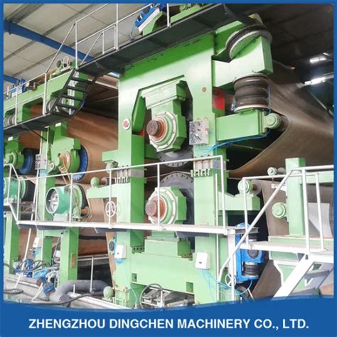 Installation Guiding Spare Parts Support Paperboard Dingchen Recycling