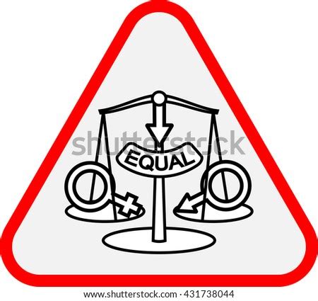 Gender Equality Concept Sex Equality Vector Stock Vector Shutterstock