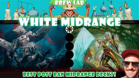 Mtga Brewlab Mono White Midrange Mythic Standard Youtube