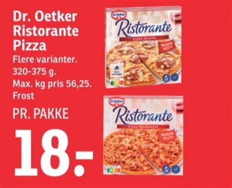 Ristorante Pizza Spar Oktober Alle Tilbudsavis