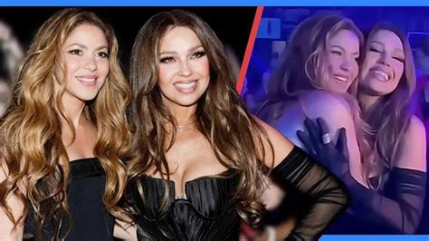 Dos Leyendas Juntas As Fue El Emotivo Encuentro De Shakira Y Thal A