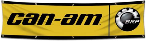 Amazon Can Am Flag X Ft Car Racing Motorcycle Banner For Brp