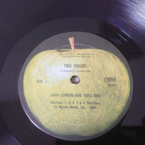 Yahooオークション Lp John Lennon And Yoko Onotwo Virgins Usa