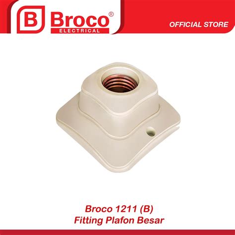 Jual Broco Fitting Plafon Besar Original Indonesia Shopee Indonesia