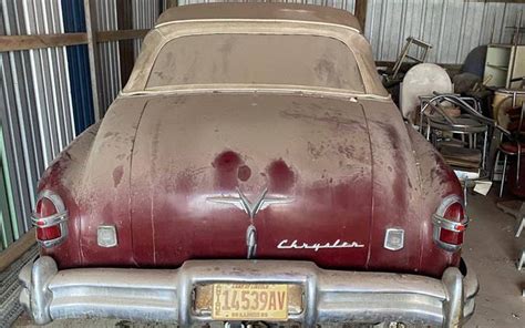 010622 1951 Chrysler Imperial Convertible 5 Barn Finds