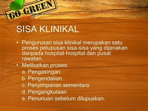 Pengurusan Sisa Klinikal Ppt