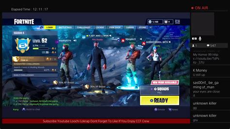 Fortnite Fast Console Builder Squads With Subscribers Grind To 1 5k