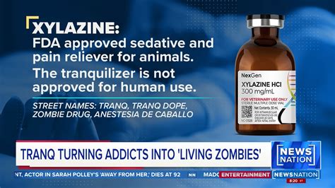 The drug ‘tranq’ is turning users into ‘living zombies' - The Suncoast News & Scoop