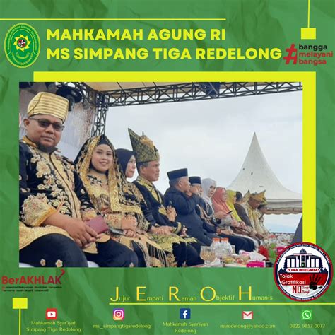 Hadiri Puncak Hut Ke Kabupaten Bener Meriah Ketua Ms Simpang Tiga