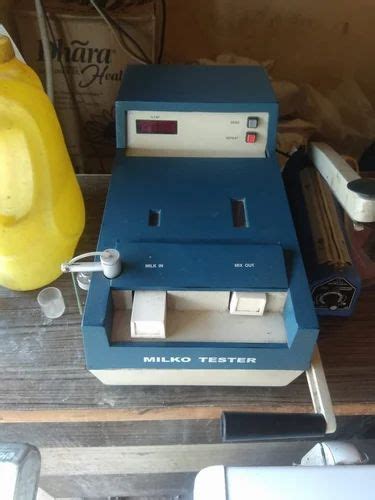 Mild Steel Milk Fat Testing Machines, 12volt Dc, 3kg at Rs 26500 in New ...