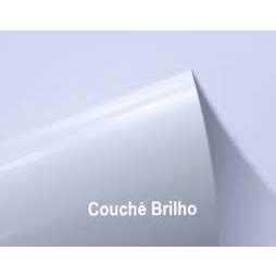 Papel Couche Brilho G M Folhas A Shopee Brasil