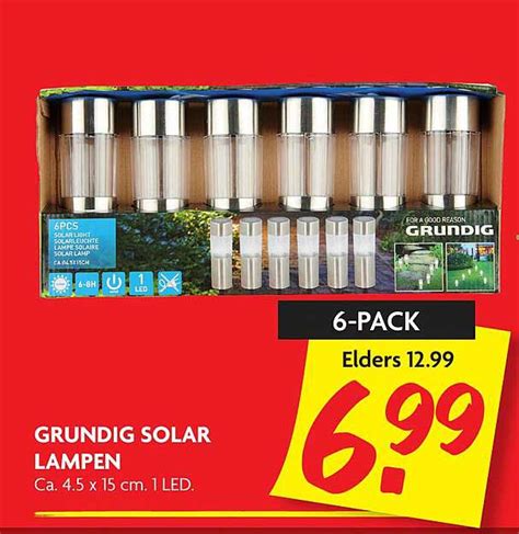 Grundig Solar Lampen Aanbieding Bij DekaMarkt 1Folders Nl