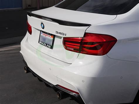 Rw Carbon Bmw F F M Style Carbon Fiber Trunk Spoiler