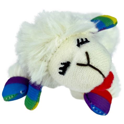 Multipet Lamb Chop Cat Toy With Rainbow Ears And Paws 1 Ct Shipt