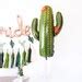 Script Rose Gold Bride Cactus Fiesta Balloon Tassel Party Box Blush