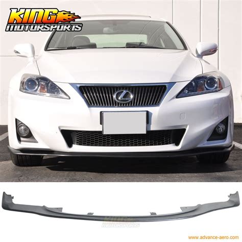 For 11 12 13 Lexus Is250 Is350 Pu Jdm Front Bumper Lip Spoiler Bodykit Poly Urethane Lexus