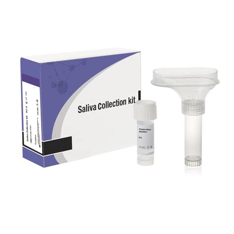 Escobillón Saliva Swab kit Recogida de muestras de saliva 2 ml ADN