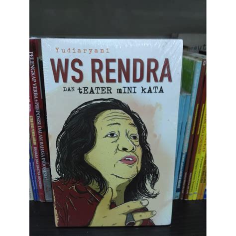 Jual BUKU WS RENDRA DAN TEATER MINI KATA YUDIARYANI ORI Shopee