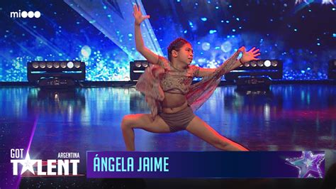 Ngela Jaime De A Os Baile Audiciones Got Talent Argentina