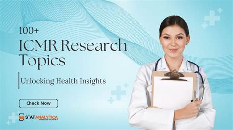 100+ ICMR Research Topics: Unlocking Health Insights