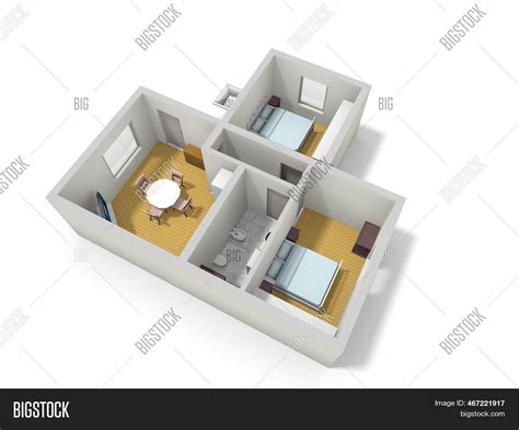 Floor Plan 3d Image & Photo (Free Trial) | Bigstock