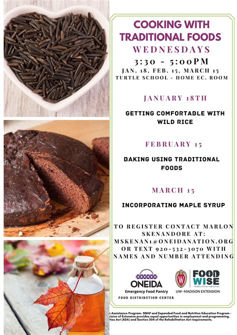 Oneida Nation Cooking With Traditional Foods