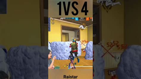 1vs 4 Raistar Gameplay Just Looking Like Wow 😲😲😲gamingcommunity