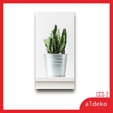 Jual Aldeko Hiasan Dinding Rumah Wall Decor Walldecor Kaktus Pot