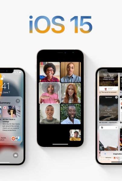 iOS 15 ya disponible así puedes actualizar tu iPhone y dispositivos