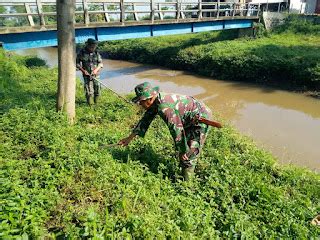 Jaga Kelestarian Sungai Satgas Subsektor Rutin Korve Dan Patroli