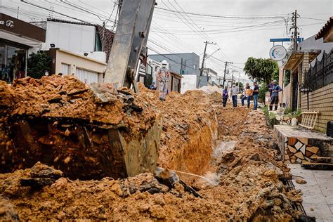 Prefeitura Implanta Metros De Nova Rede De Drenagem Em Rea