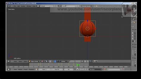 Blender E2 Membuat Animasi Pantulan Bola Bouncing Ball Pada Blender Youtube