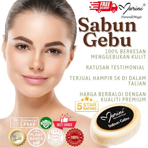 Marini Naturalemagic Sabun Gebu55gnatural Productpemutih Gebu