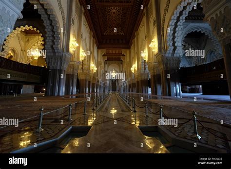 Interior of the Koutoubia Mosque, Marrakesh, Morocco Stock Photo - Alamy