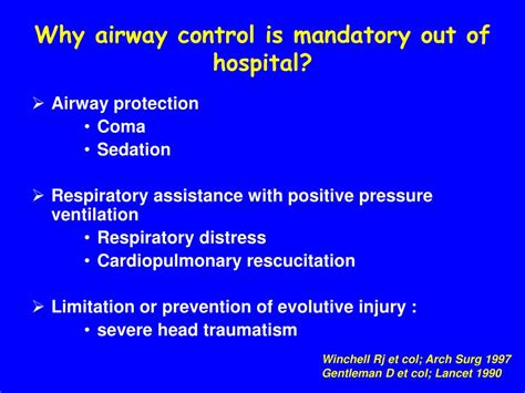 Ppt Airway Management In The Prehospital Setting Powerpoint