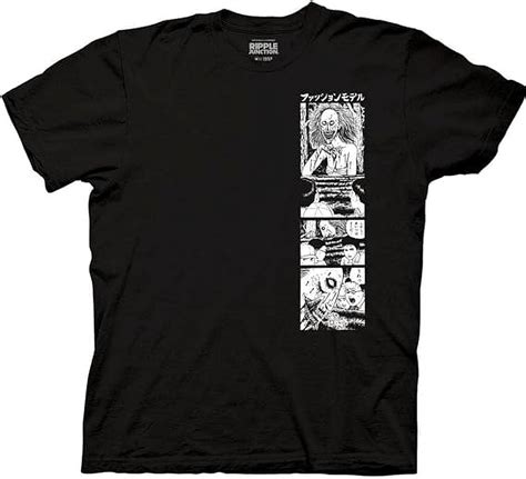 Ripple Junction Junji Ito Fuchi Scenes Adult Crew Neck T Shirt