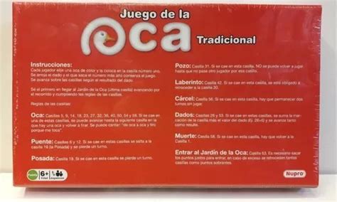 Juego De La Oca Tradicional De Nupro En Venta En Capital Federal Por