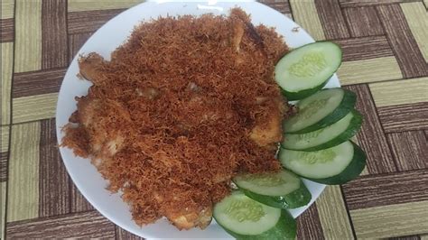 Resep Ayam Serundeng Rumahan Mantap Dan Enak Youtube