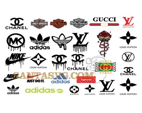 Brand Logos Bundle Svg Fashion Brand Svg Logos Bundle Svg Fashion