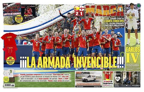 Las reacciones de la prensa en la cuarta Eurocopa de España Foto 2 de 60