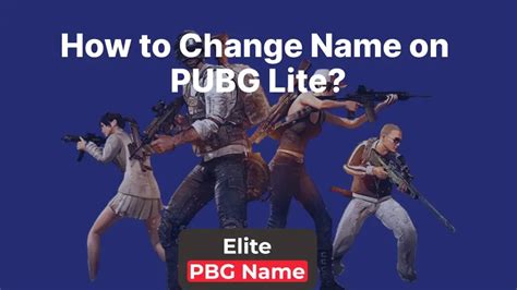 How To Change Name On Pubg Lite Without I D Card Quick Guide