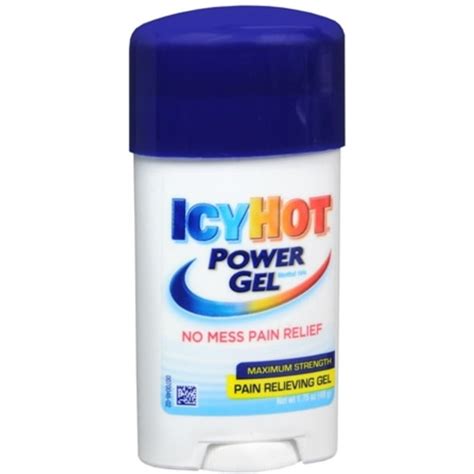 2 Pack Icy Hot Power Gel Pain Reliever Gel Maximum Strength 175 Oz