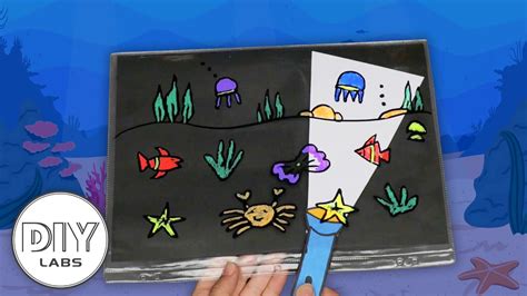 Under The Sea Magic Flashlight Paper Craft Fast N Easy Diy Labs